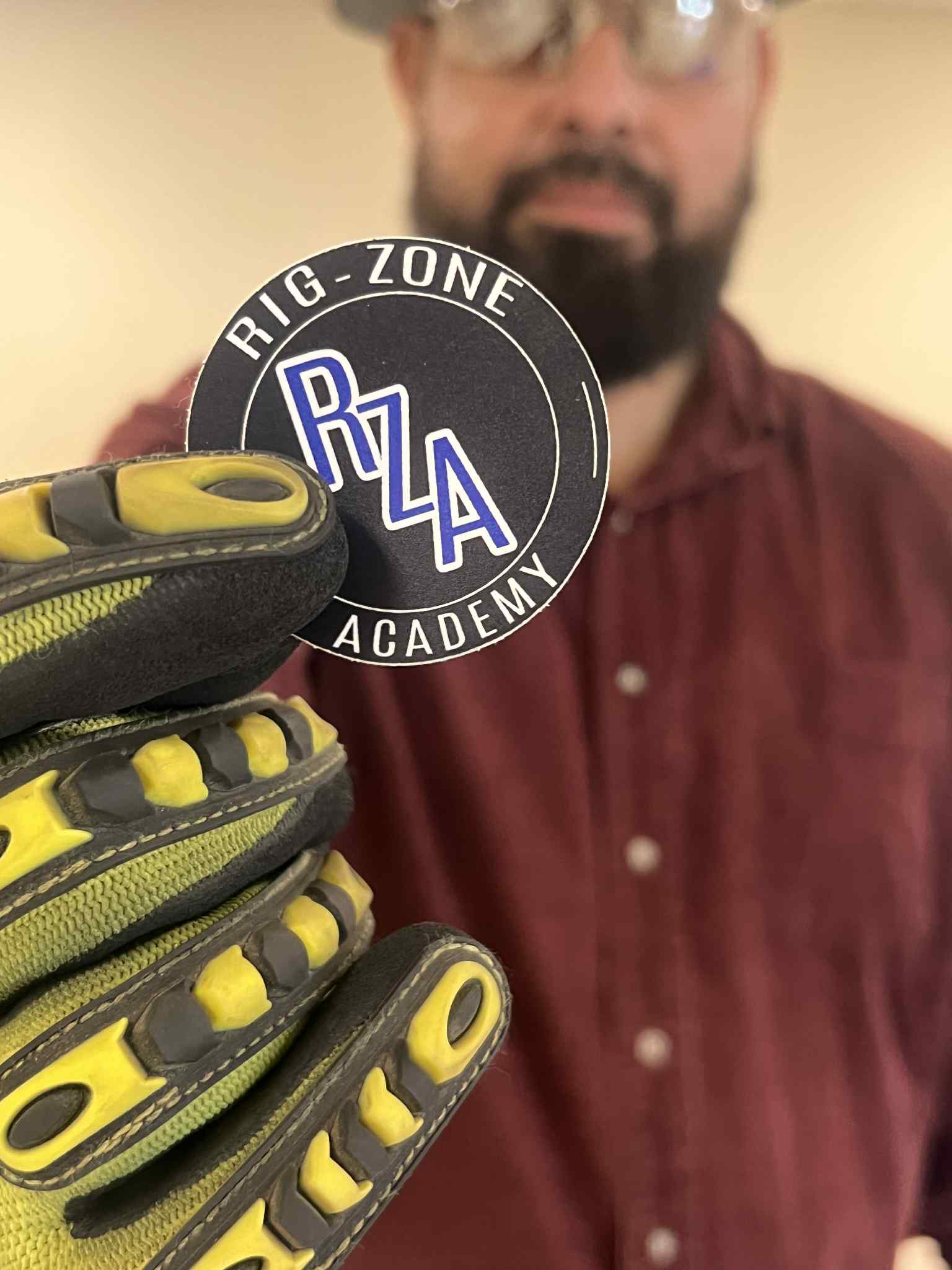 RZA Academy instructor with rigging gloves